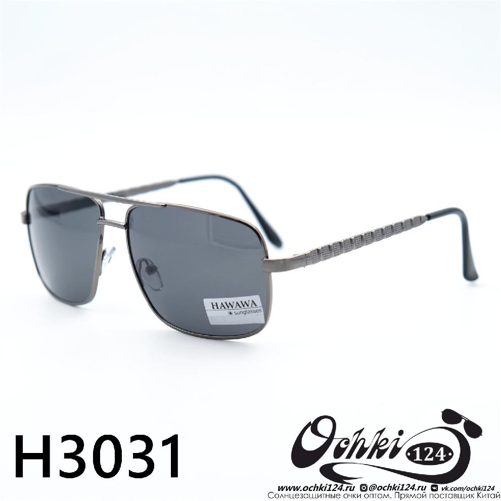  Солнцезащитные очки картинка 2023 Мужские Квадратные HAWAWA H3031-C3 