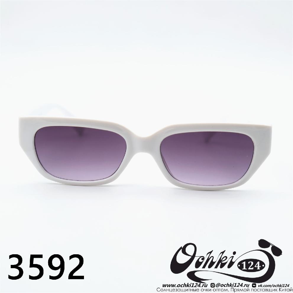  Солнцезащитные очки картинка 2023 Женские Узкие и длинные Maiersha 3592-С 