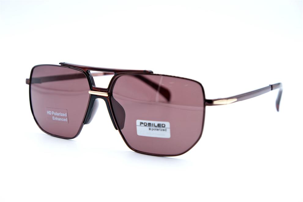  Солнцезащитные очки картинка 2026 Мужские Pomiled Polarized Геометрические формы 08296-C10-59 
