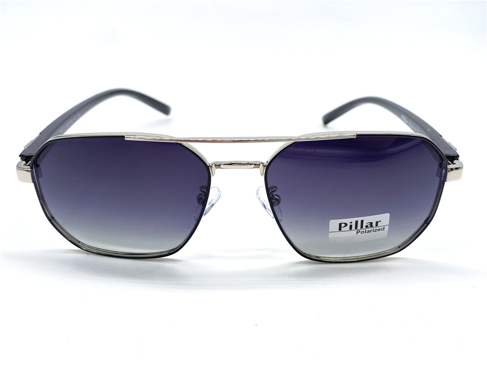  Солнцезащитные очки картинка 2026 Мужские Pillar Polarized Геометрические формы P6033-C4 