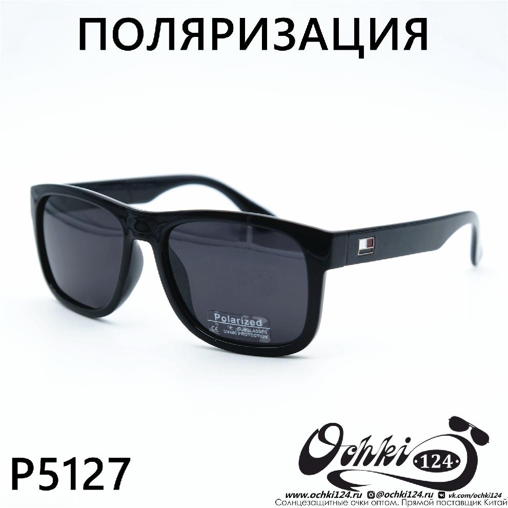  Солнцезащитные очки картинка 2023 Мужские Прямоугольные Polarized P5127-C1 