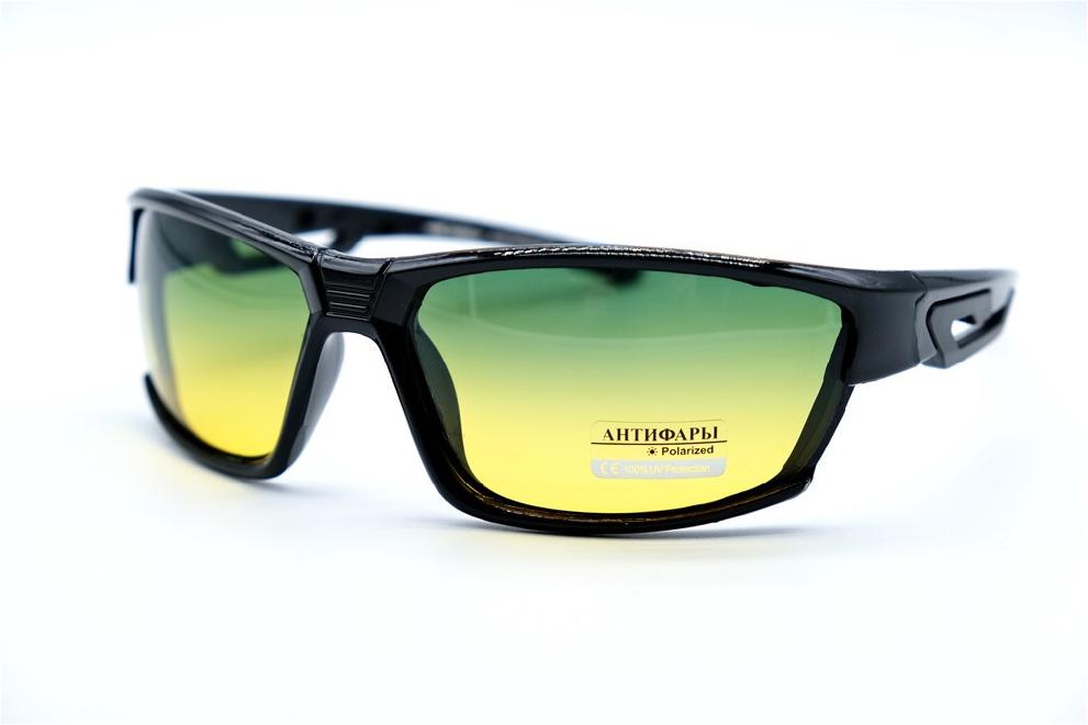  Солнцезащитные очки картинка  Мужские Serit Polarized+Антифары Спорт SA319-1 