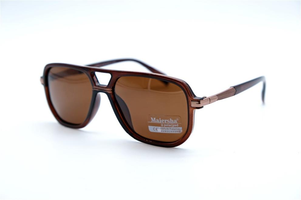  Солнцезащитные очки картинка 2026 Унисекс Maiersha Polarized Классические 01655-7-59 