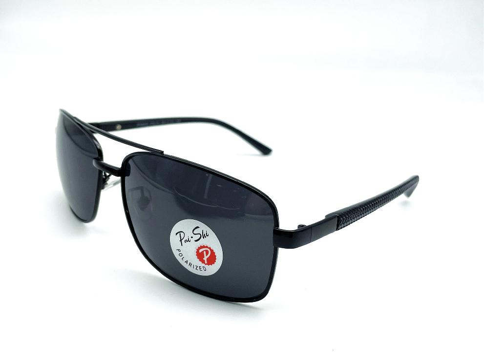  Солнцезащитные очки картинка Мужские PaiShi Polarized Квадратные P5009-C9-31 