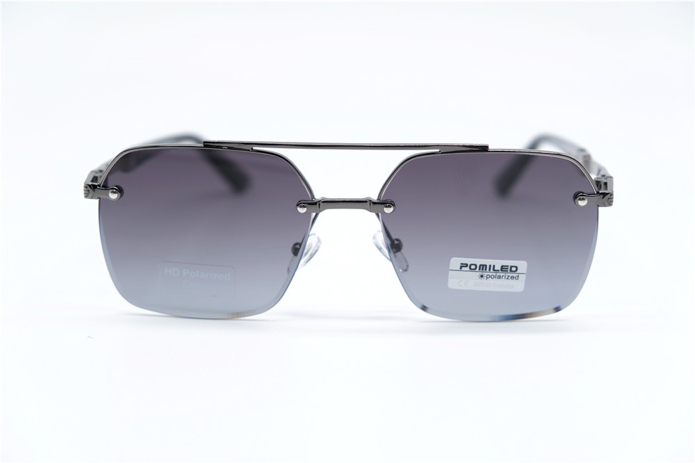  Солнцезащитные очки картинка 2026 Мужские Pomiled Polarized Геометрические формы 08285-2-124 