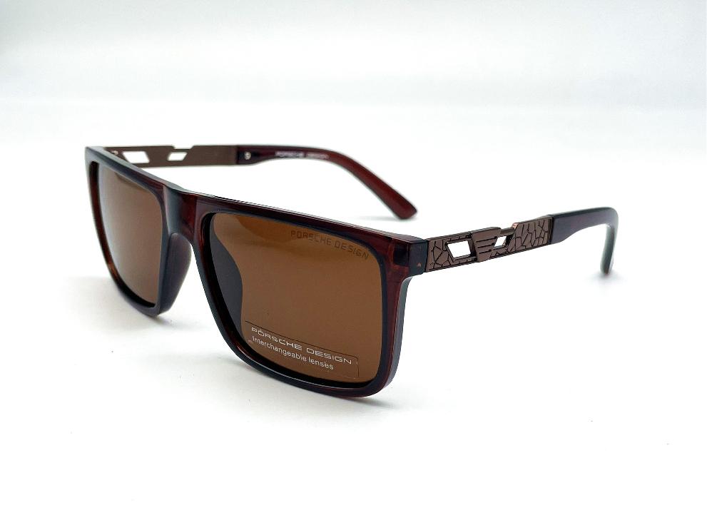  Солнцезащитные очки картинка  Мужские Брендовые Polarized Квадратные P2038-C3 