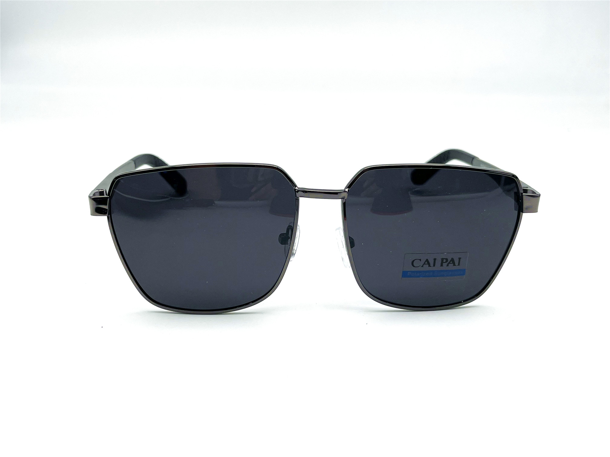  Солнцезащитные очки картинка Мужские Caipai Polarized Квадратные P4006-С2 