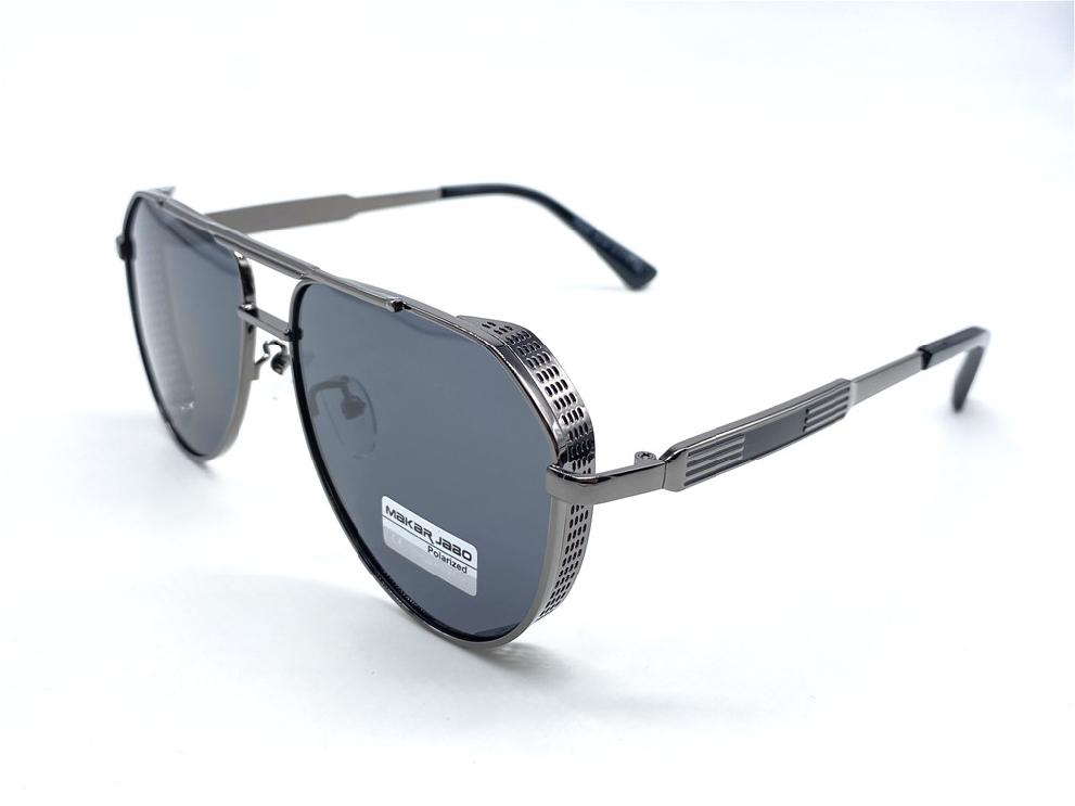  Солнцезащитные очки картинка 2026 Мужские Makar Jabo Polarized Авиаторы P9006-C2-08 