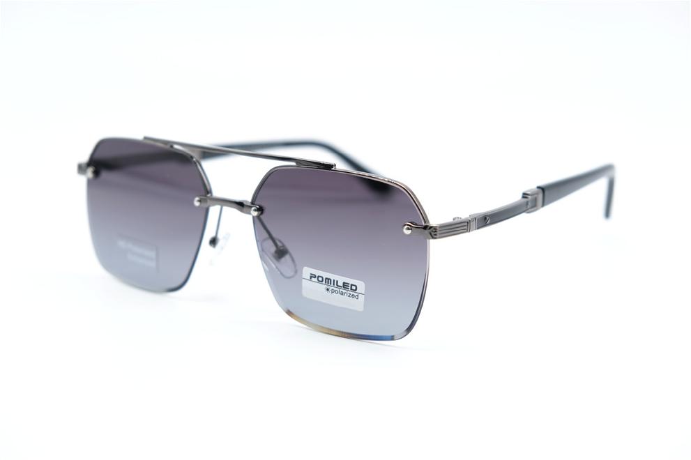  Солнцезащитные очки картинка 2026 Мужские Pomiled Polarized Геометрические формы 08285-2-124 