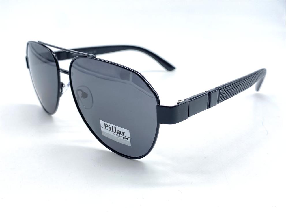  Солнцезащитные очки картинка 2026 Мужские Pillar Polarized Авиаторы P6020-C1 