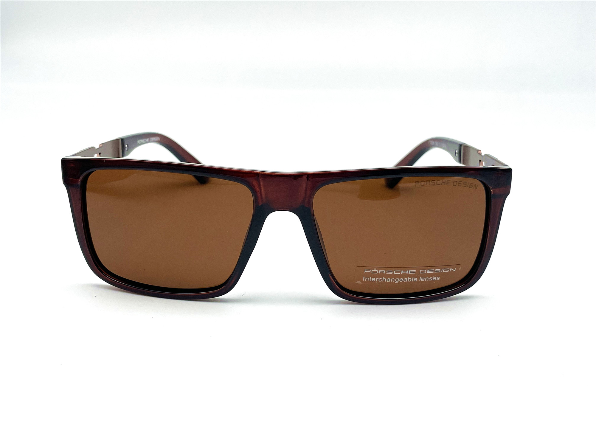  Солнцезащитные очки картинка  Мужские Брендовые Polarized Квадратные P2038-C3 