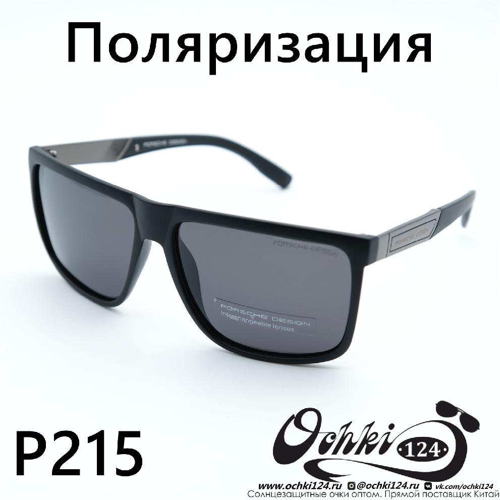  Солнцезащитные очки картинка  Мужские Брендовые  Квадратные P215-C3 