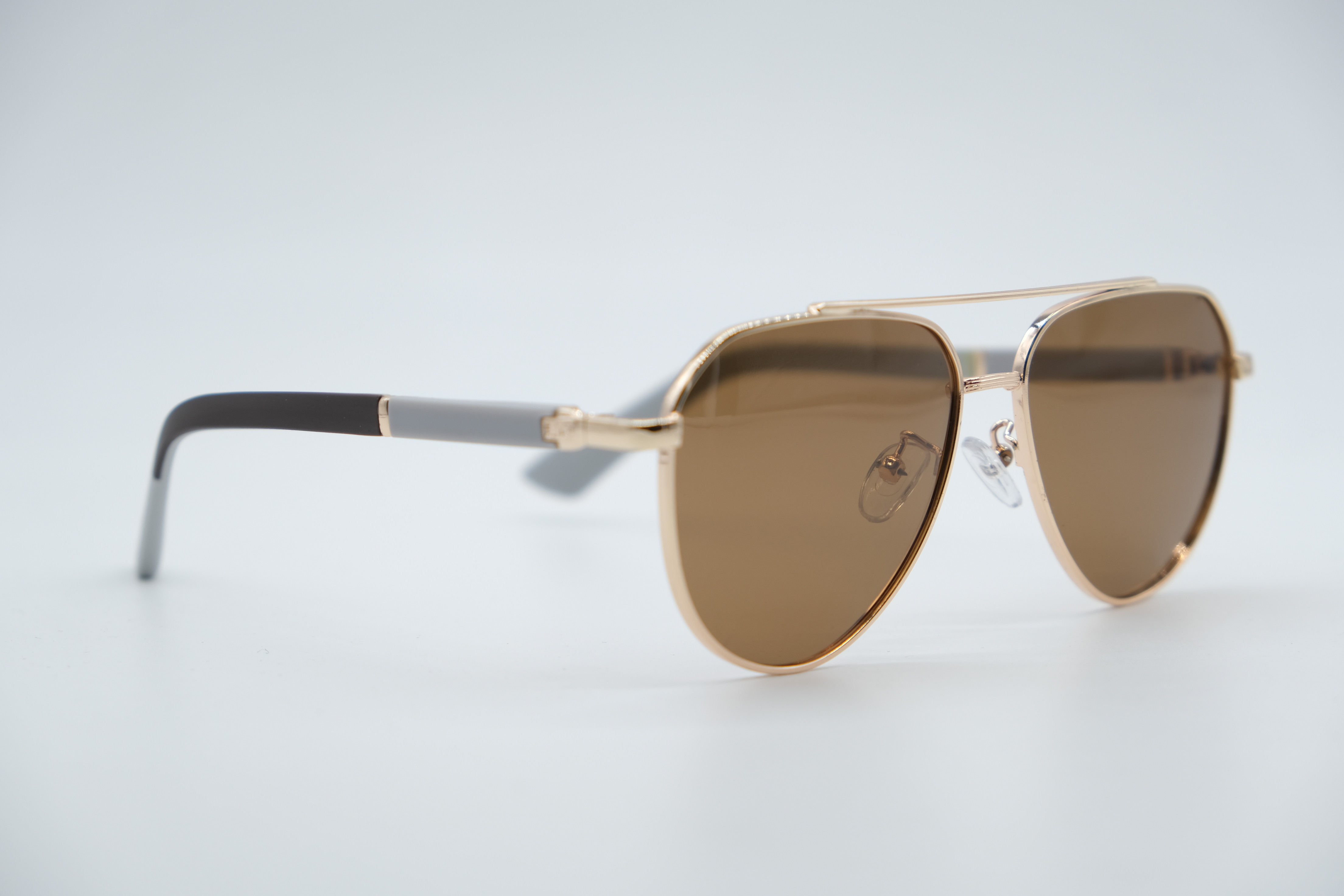  Солнцезащитные очки картинка 2025 Мужские Брендовые Polarized Авиаторы P-8017-C5 