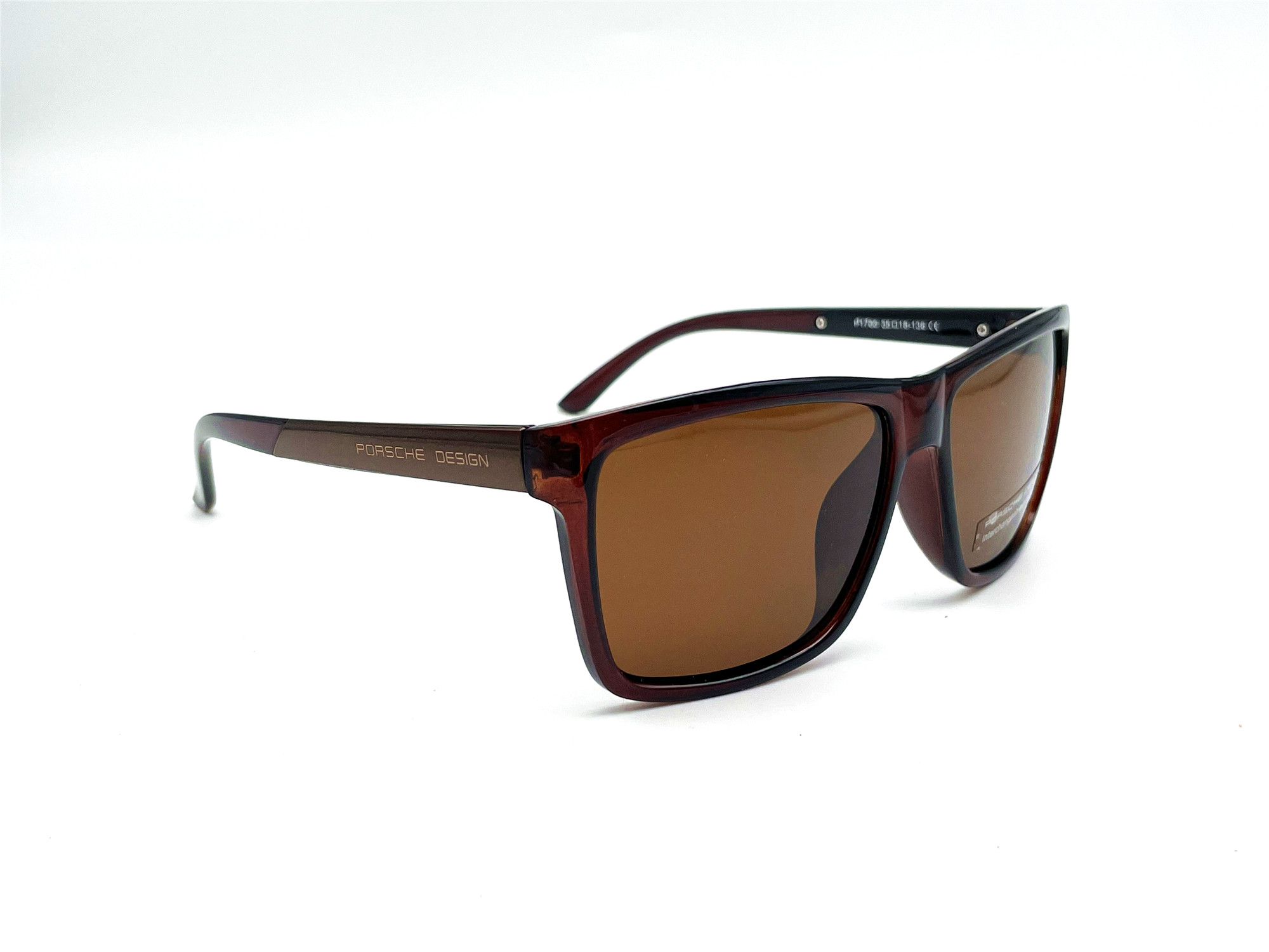  Солнцезащитные очки картинка  Мужские Брендовые Polarized Квадратные P1783-C3 