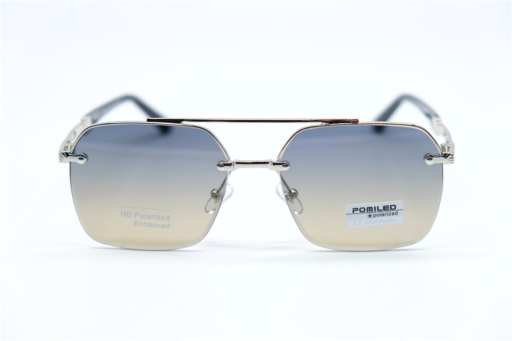  Солнцезащитные очки картинка 2026 Мужские Pomiled Polarized Геометрические формы 08285-3-58 