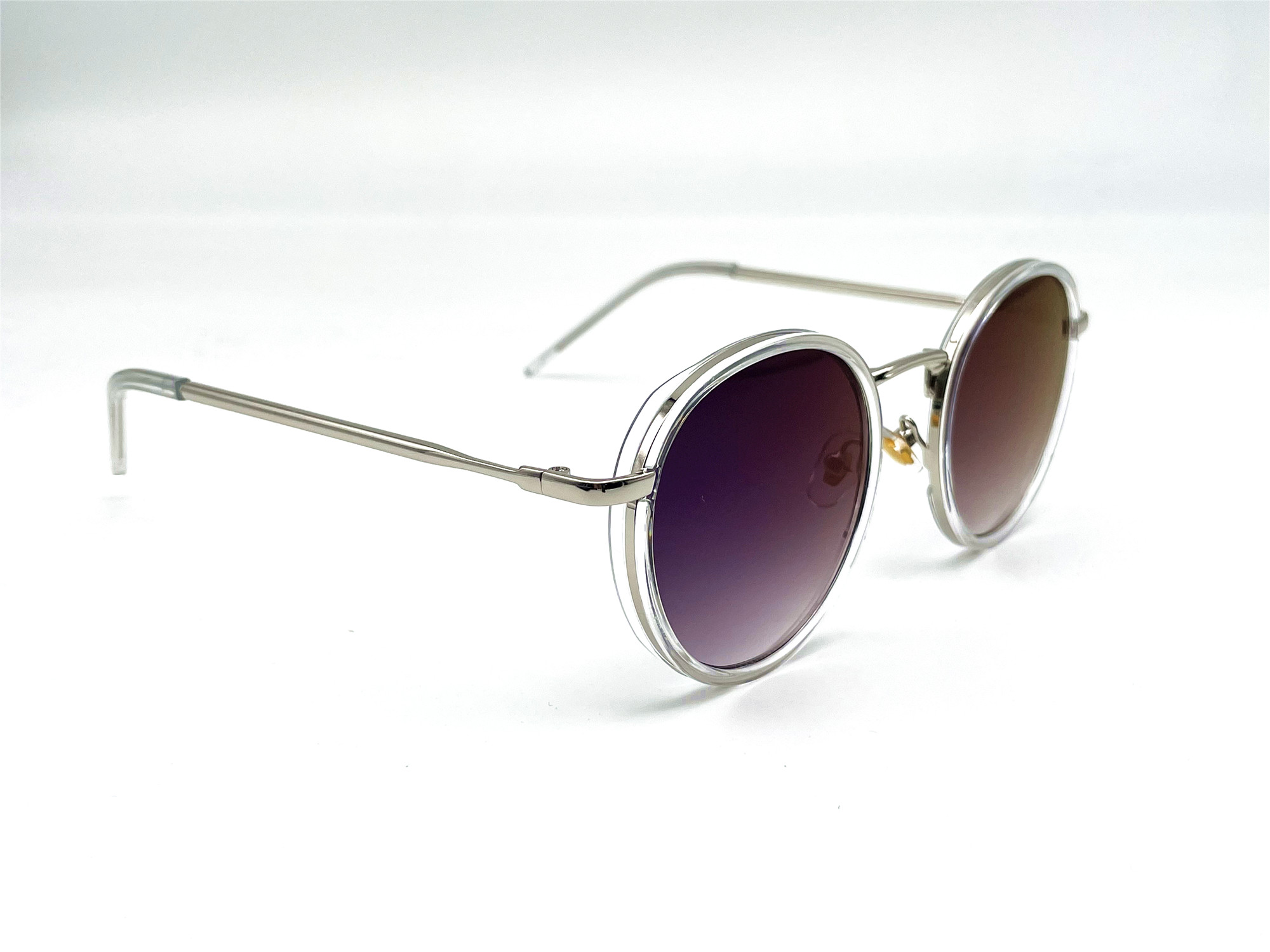  Солнцезащитные очки картинка Женские Disikaer  Круглые 88406-C33-48 