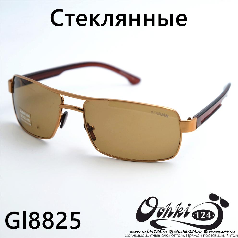  Солнцезащитные очки картинка 2023 Мужские Квадратные Boguan 8825-C2 