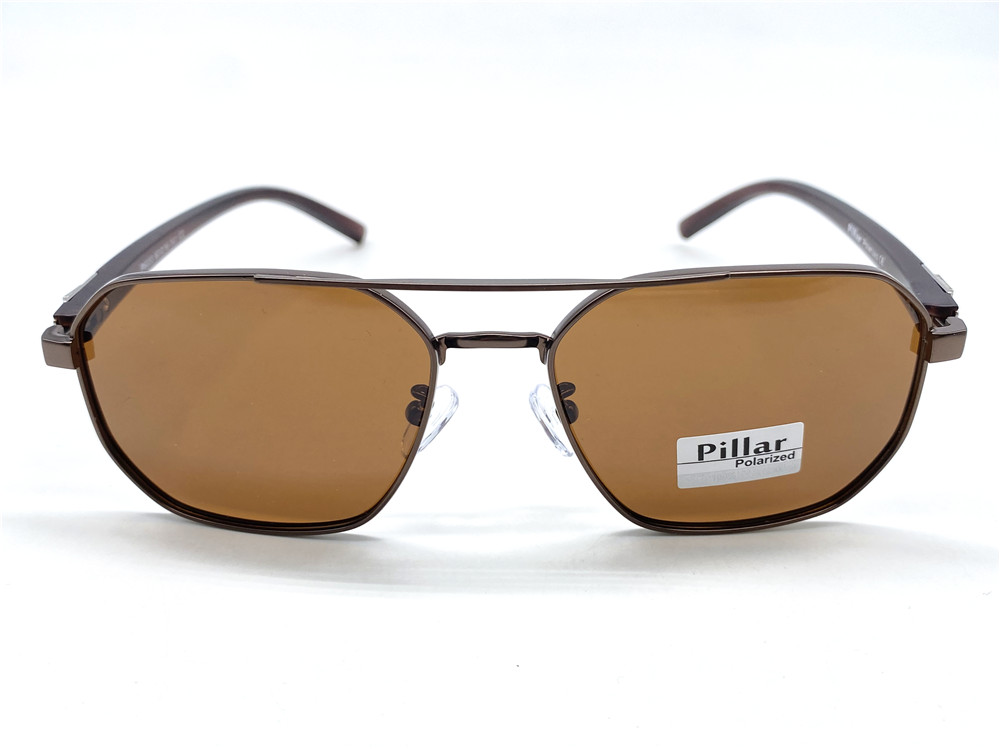  Солнцезащитные очки картинка 2026 Мужские Pillar Polarized Геометрические формы P6033-C2 