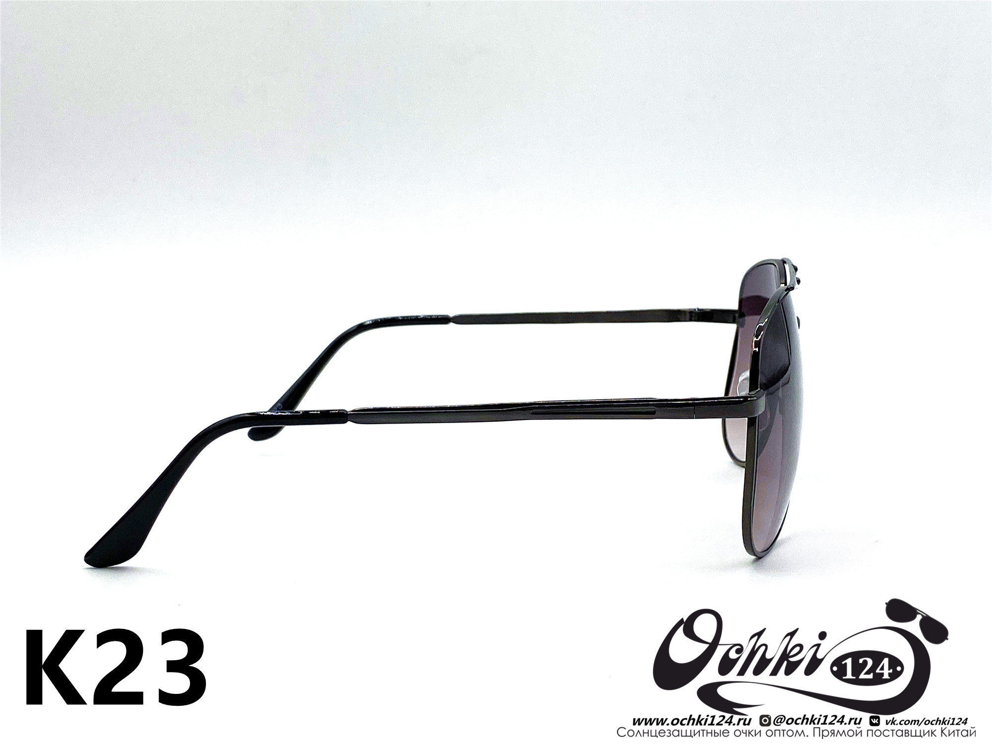  Солнцезащитные очки картинка 2022 Унисекс Авиаторы KaiFeng K23-3 