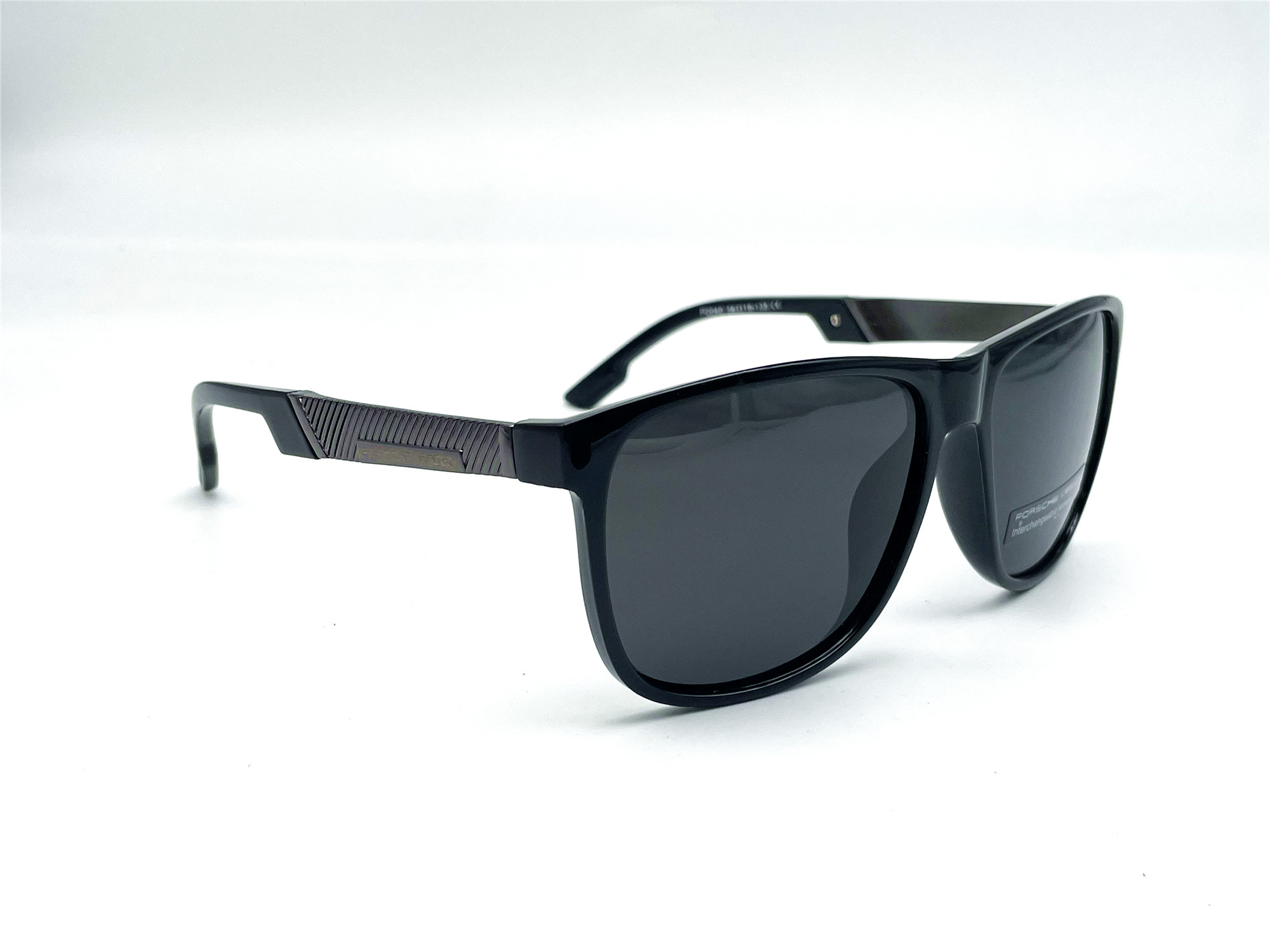 Солнцезащитные очки картинка  Мужские Брендовые Polarized Квадратные P2040-C1 