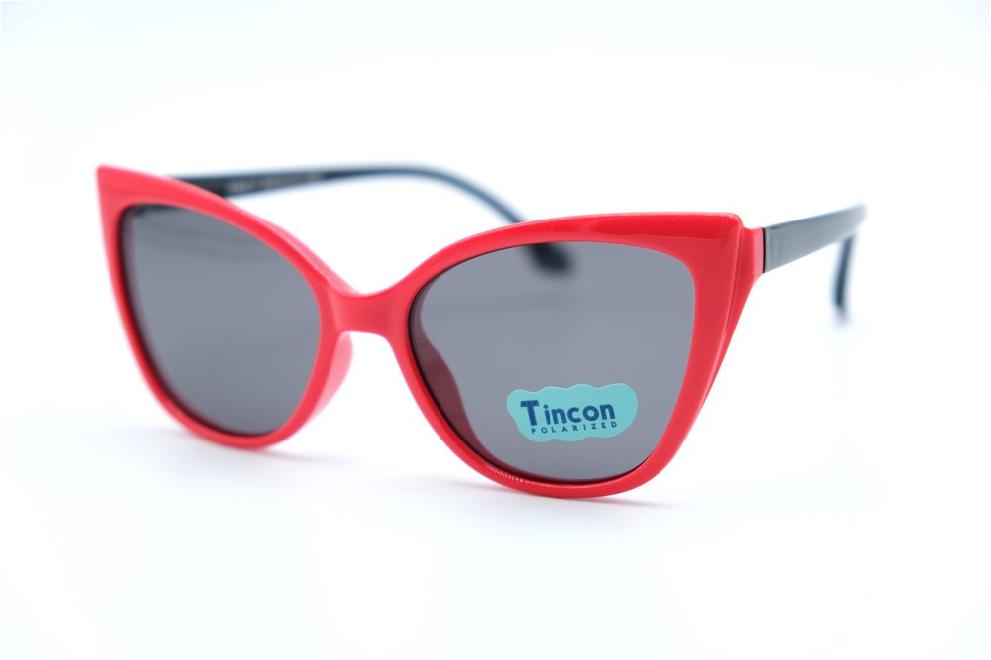  Солнцезащитные очки картинка 2026 Детские Tincon Polarized Лисички T8342-C2 