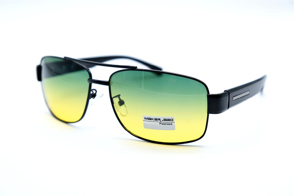  Солнцезащитные очки картинка 2026 Мужские Makar Jabo Polarized Классические P9021-9-34 