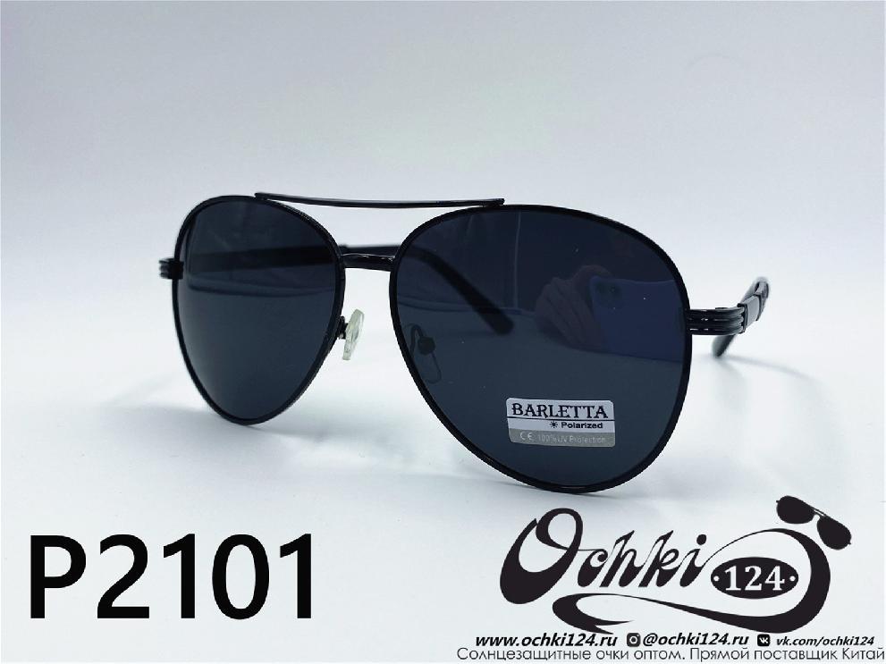  Солнцезащитные очки картинка 2022 Мужские Поляризованные Авиаторы Barletta P2101-1 
