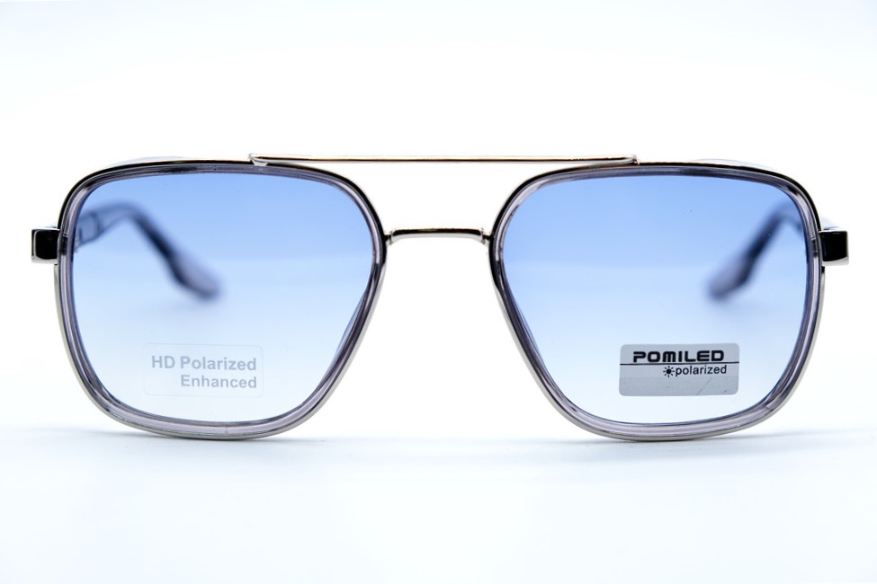  Солнцезащитные очки картинка 2026 Мужские Pomiled Polarized Прямоугольные 08291-C3-09 