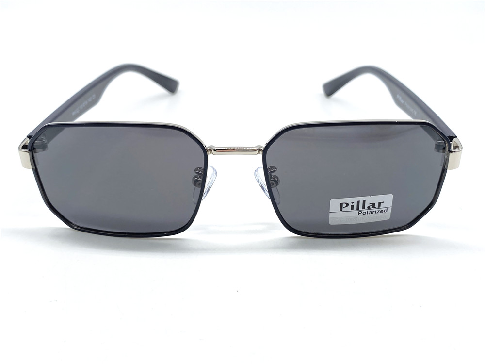 Солнцезащитные очки картинка 2026 Мужские Pillar Polarized Квадратные P6022-C5 
