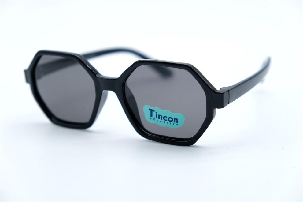  Солнцезащитные очки картинка 2026 Детские Tincon Polarized Геометрические формы T8428-C1 