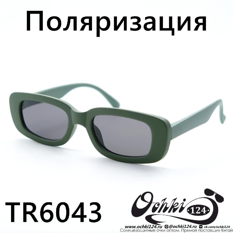  Солнцезащитные очки картинка 2023 Детские Поляризованные Прямоугольные  TR6043-C4 
