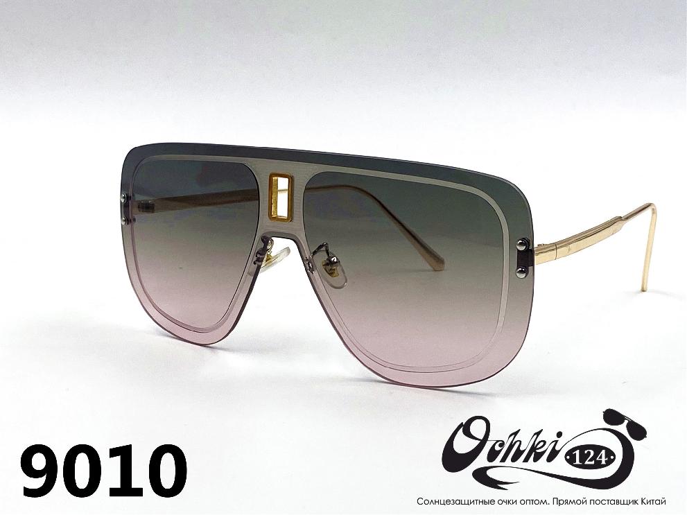  Солнцезащитные очки картинка 2022 Женские Пластик Авиаторы Caipai 9010-6 