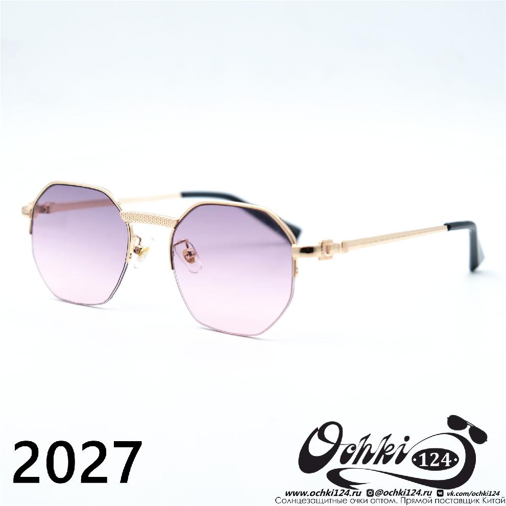  Солнцезащитные очки картинка 2023 Женские Геометрические формы 2023 2027-С6 