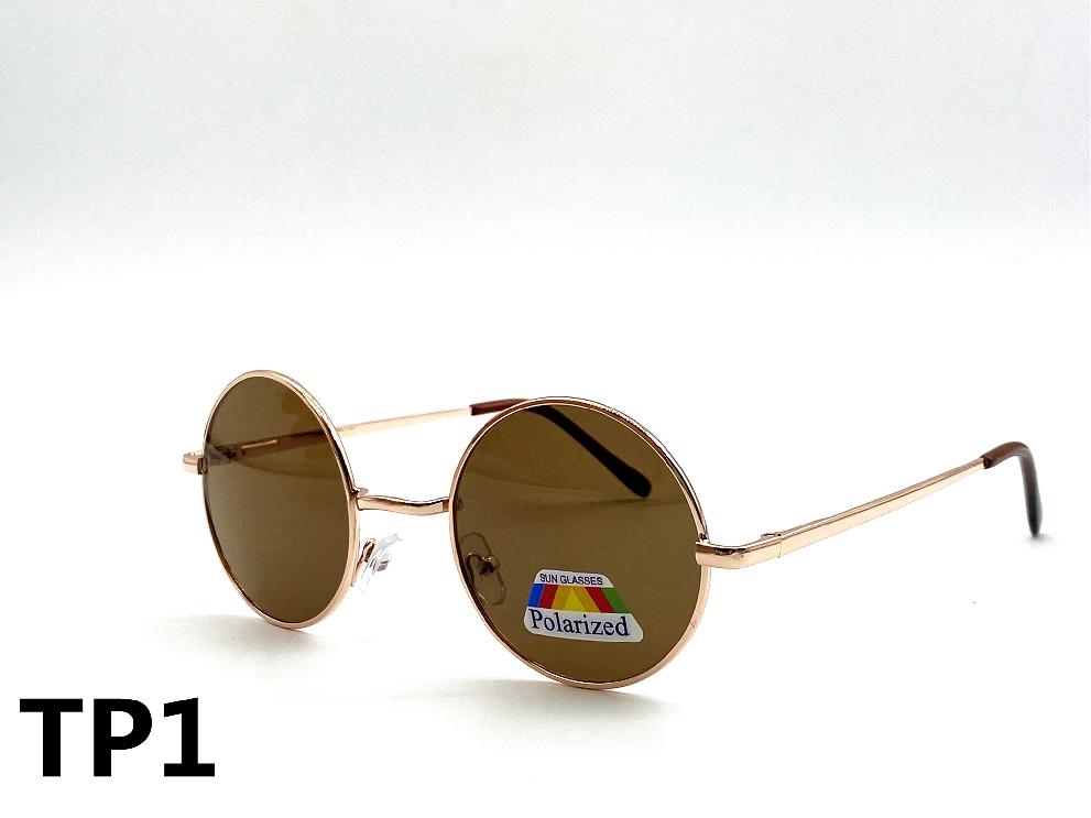  Солнцезащитные очки картинка 2022 Унисекс Круглые KaiFeng TP1-2 