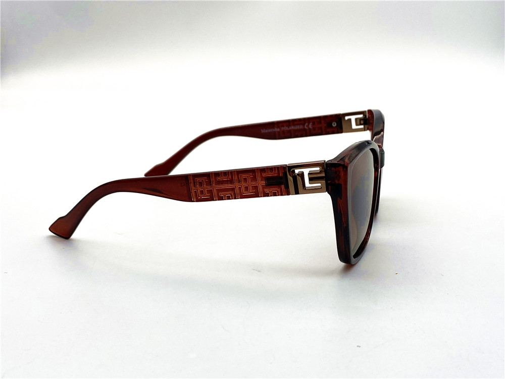 Солнцезащитные очки картинка 2026 Женские Maiersha Polarized Лисички 03821-С8-02 
