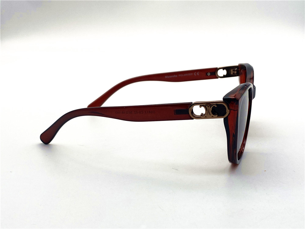  Солнцезащитные очки картинка 2026 Женские Maiersha Polarized Лисички 03813-С8-02 