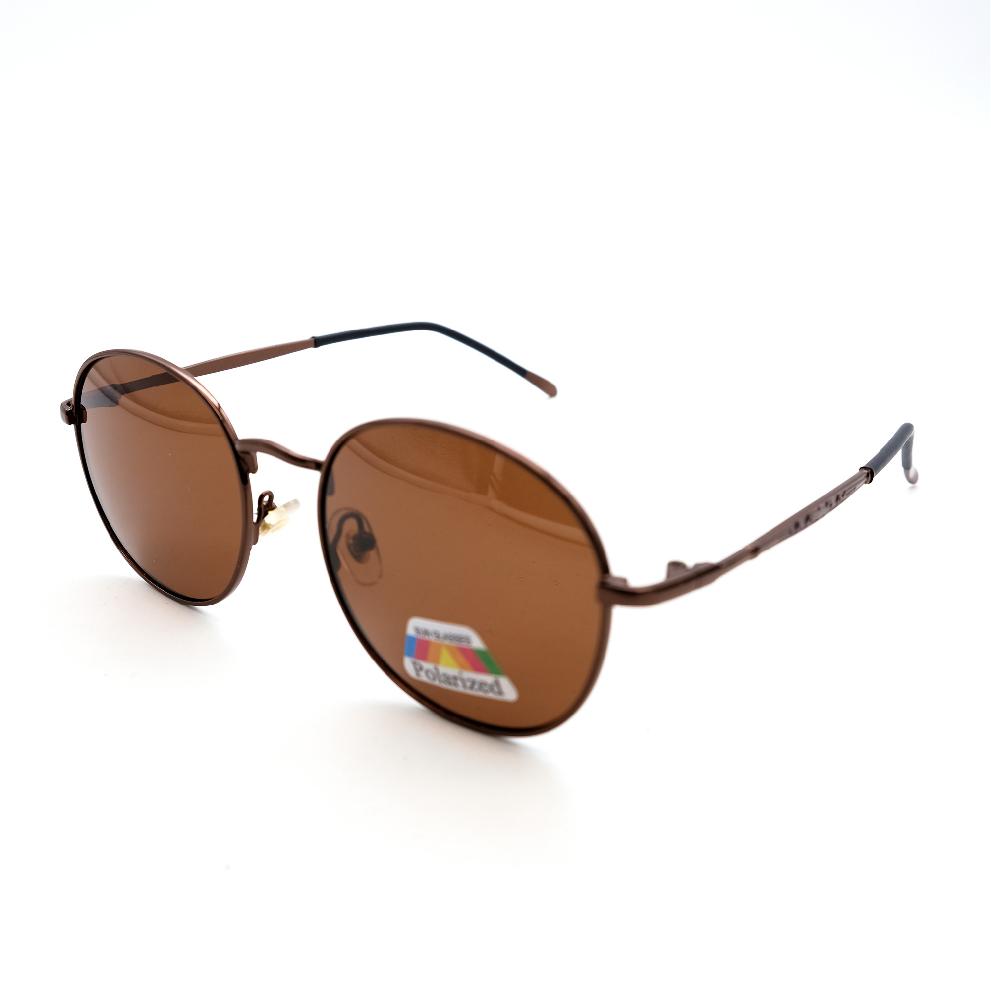  Солнцезащитные очки картинка Мужские Caipai Polarized Круглые P7032-С3 