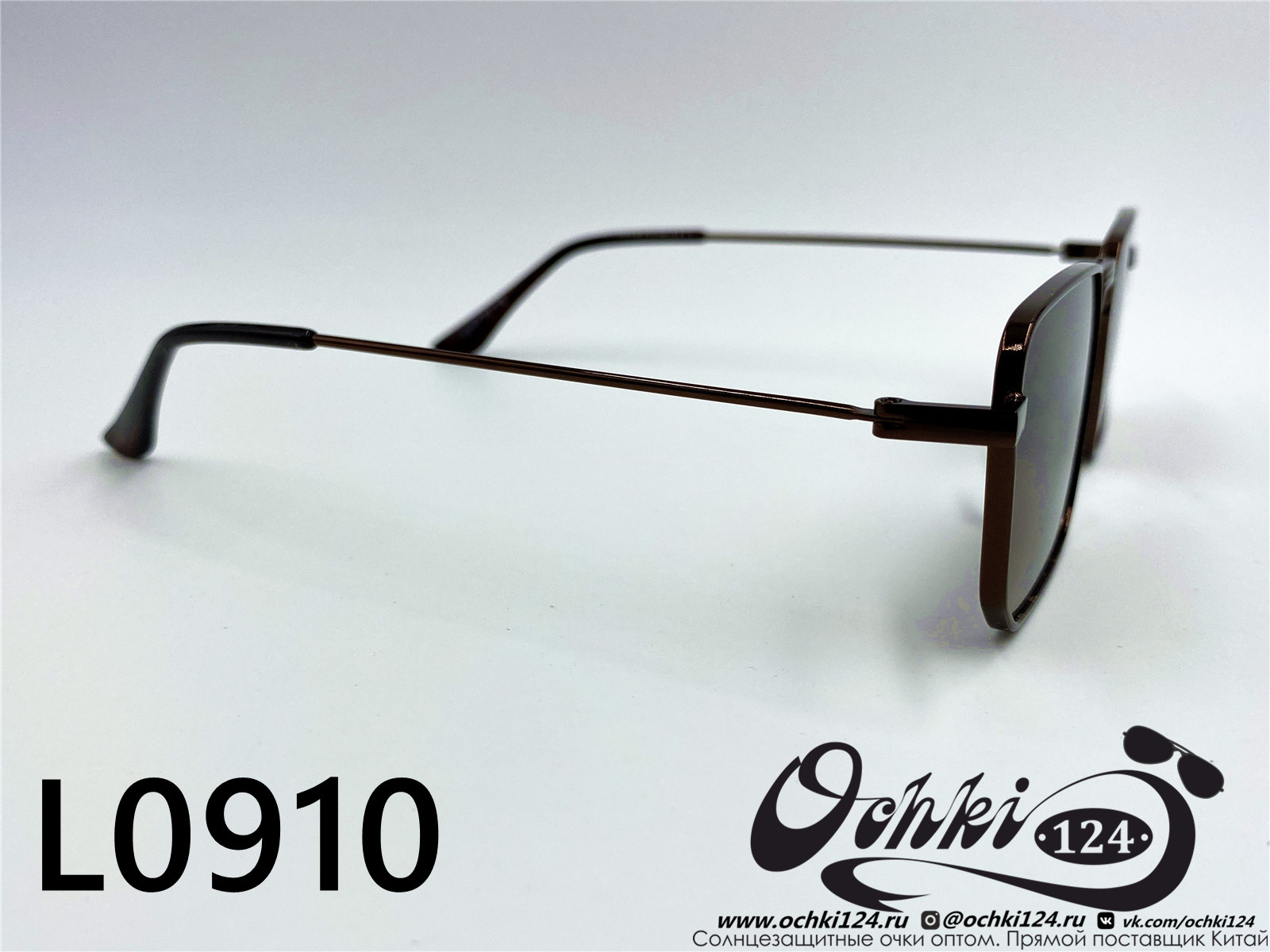  Солнцезащитные очки картинка 2022 Женские Квадратные L0910-2 