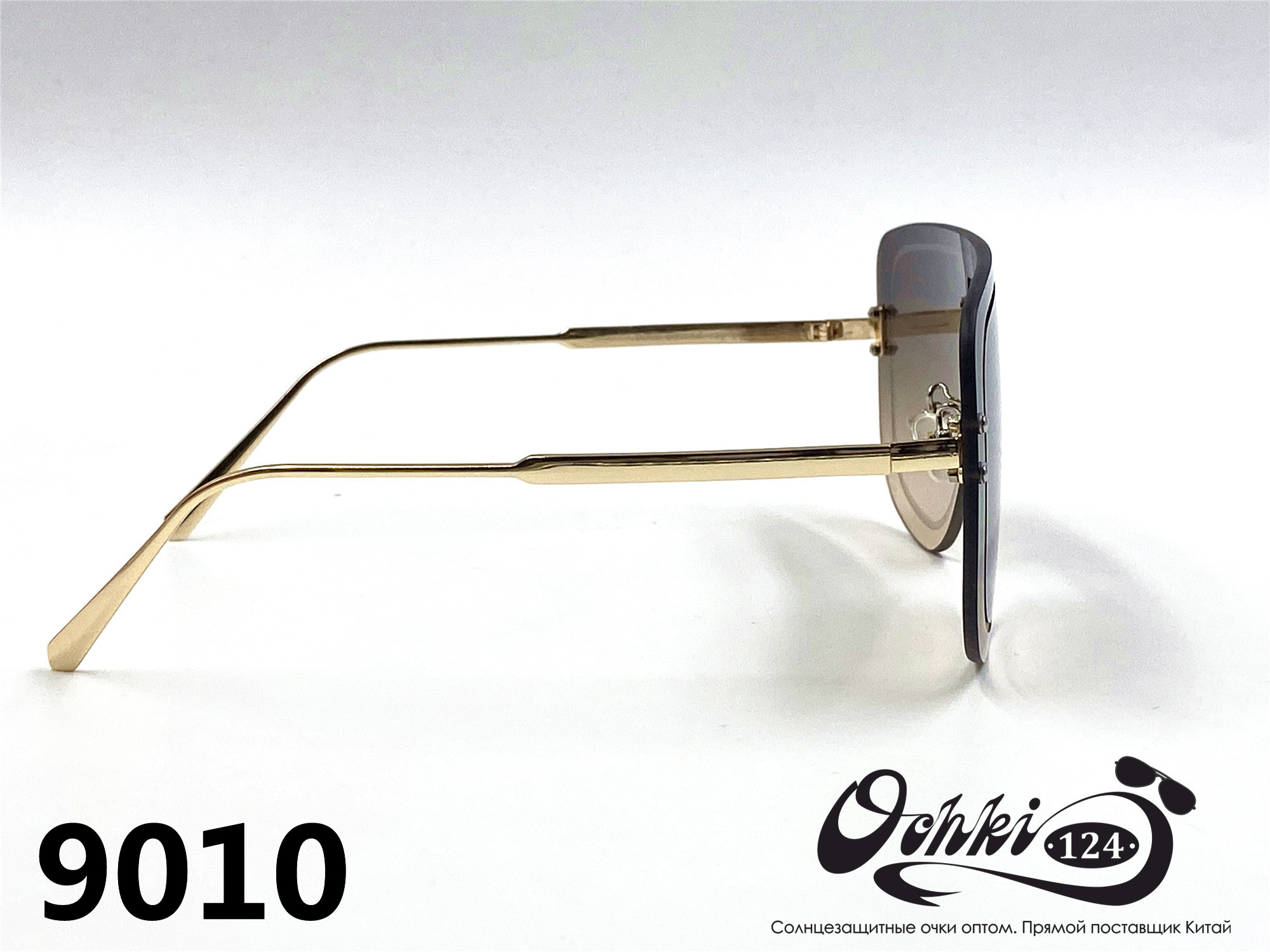  Солнцезащитные очки картинка 2022 Женские Пластик Авиаторы Caipai 9010-2 