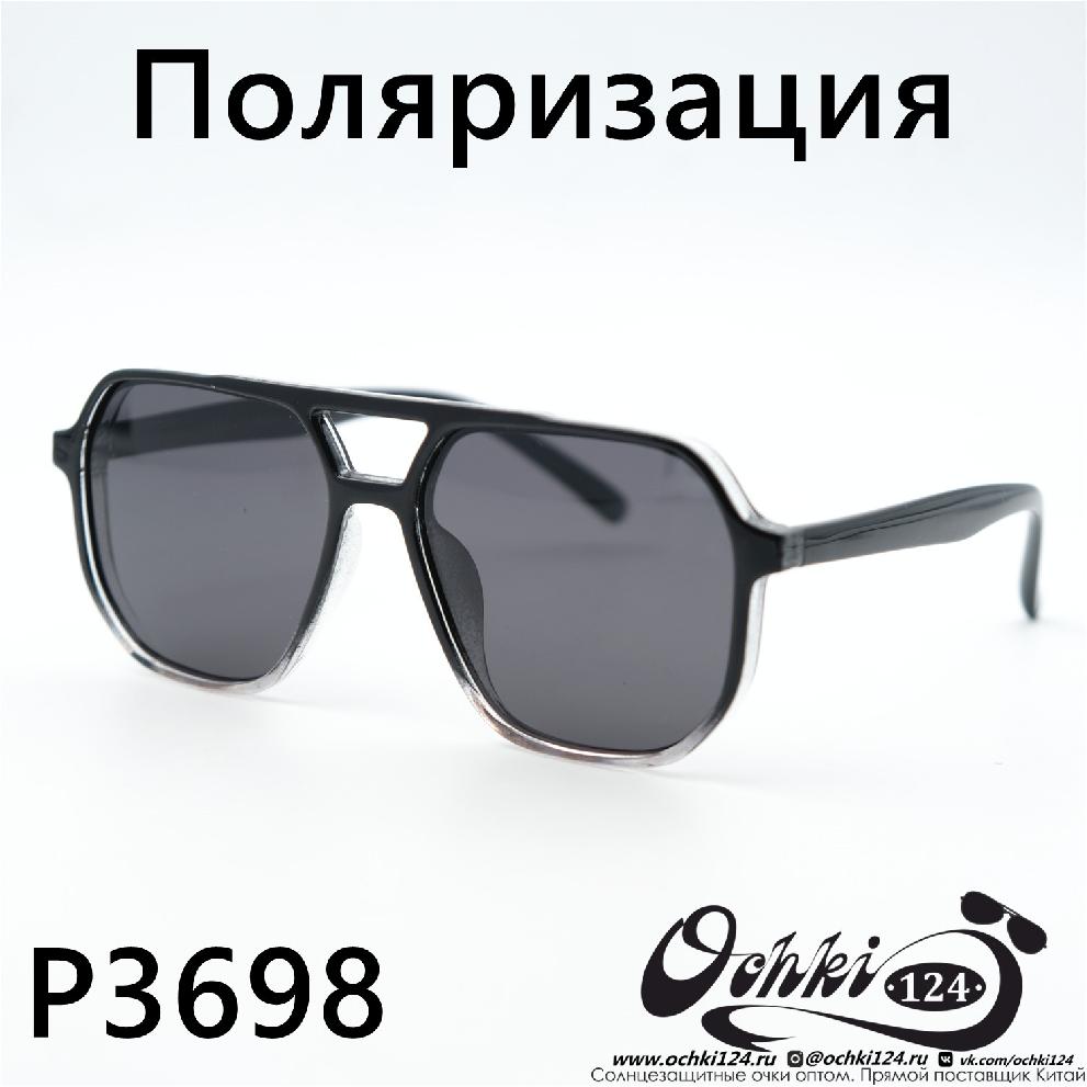  Солнцезащитные очки картинка 2023 Женские Поляризованные Квадратные Aras P3698-C3 