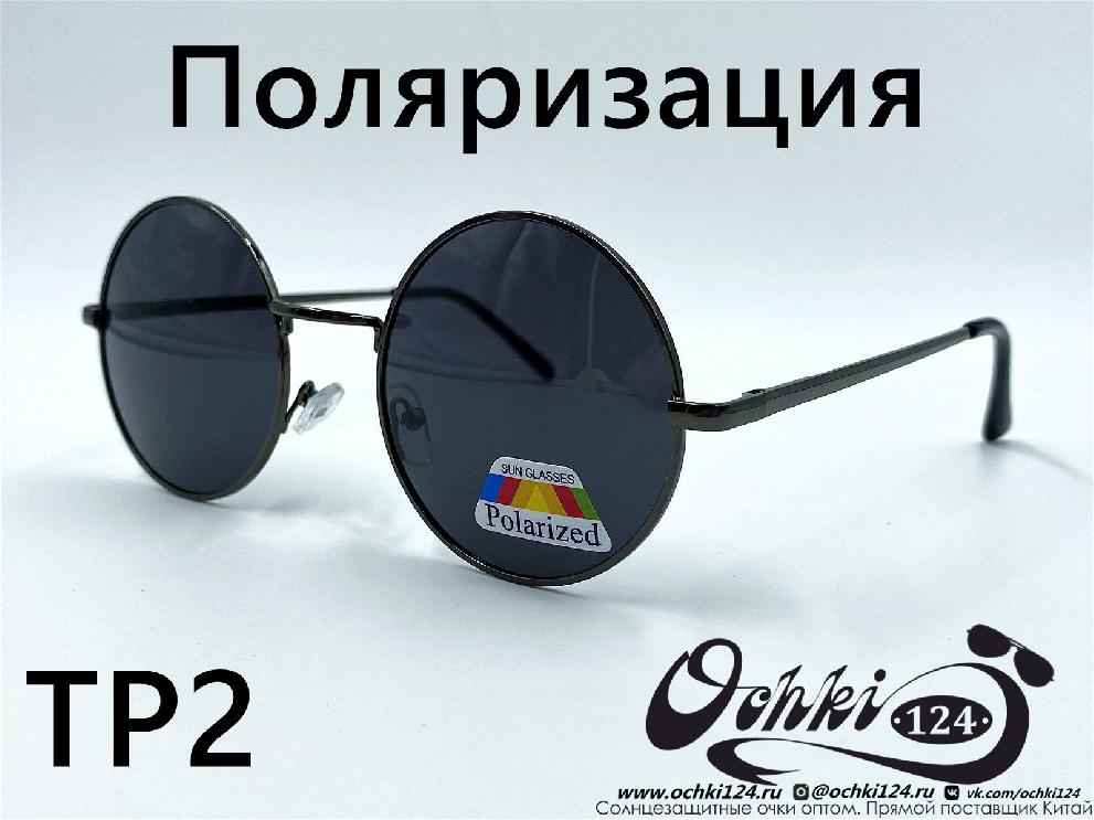  Солнцезащитные очки картинка 2022 Мужские Поляризованные Круглые KaiFeng TP2-6 