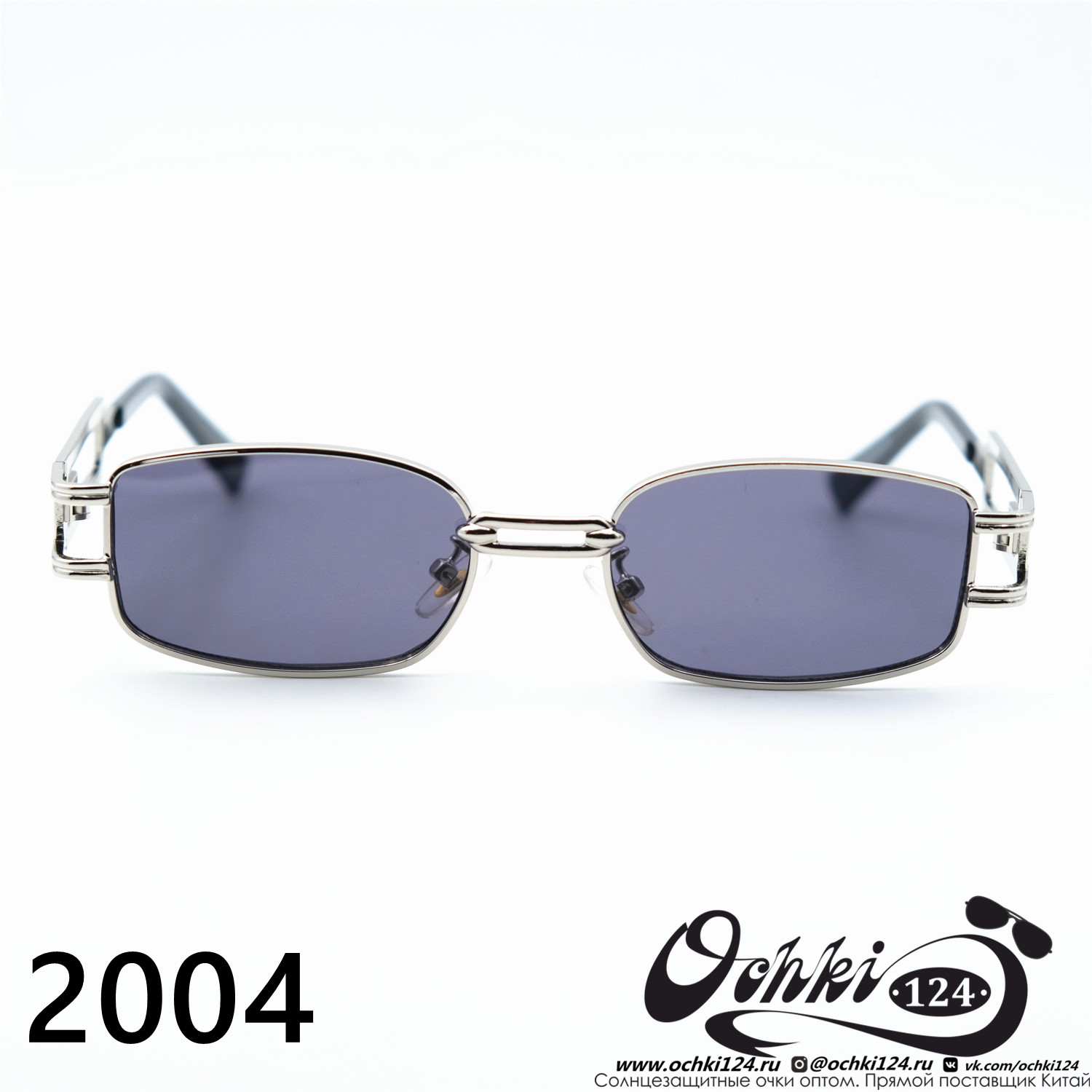  Солнцезащитные очки картинка Женские 2023  Узкие и длинные 2004-C3 
