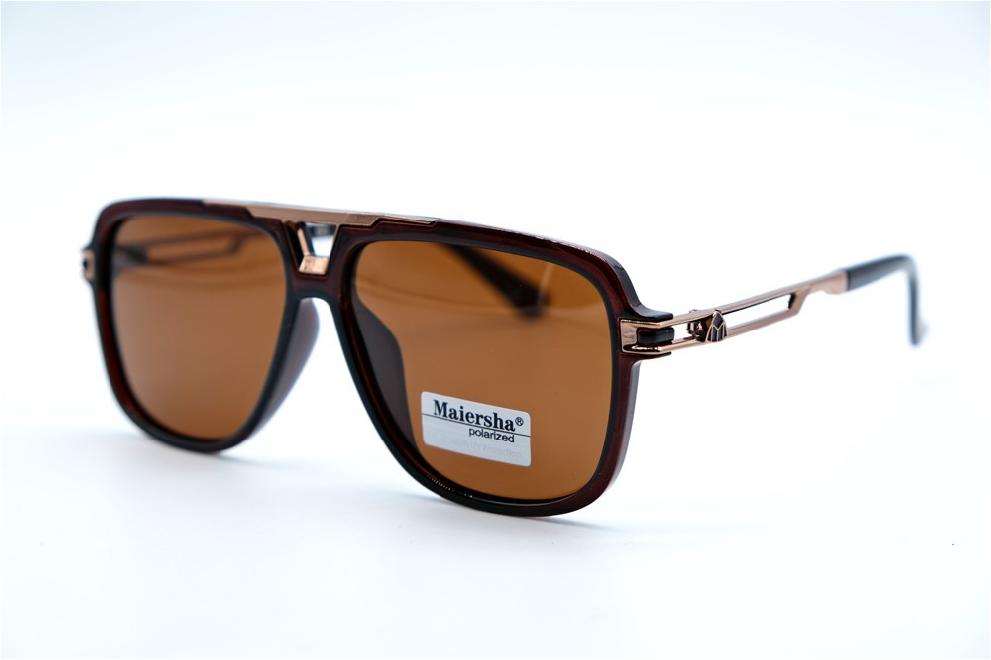  Солнцезащитные очки картинка 2026 Мужские Maiersha Polarized Авиаторы P6147-C2 