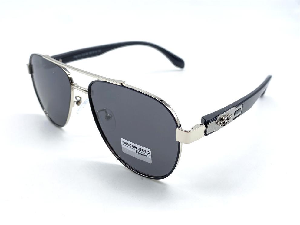  Солнцезащитные очки картинка 2026 Мужские Makar Jabo Polarized Авиаторы P9015-C3-08 