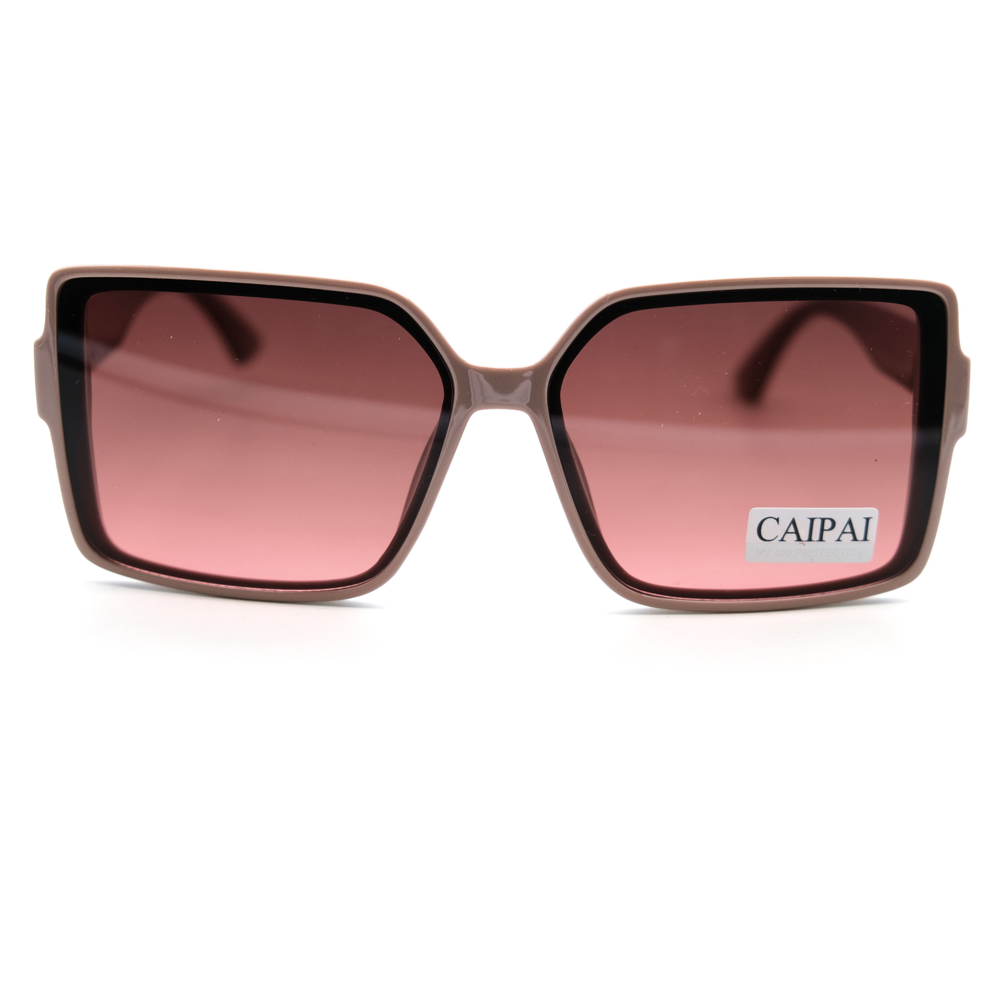  Солнцезащитные очки картинка Женские Caipai  Квадратные 8106-C6 