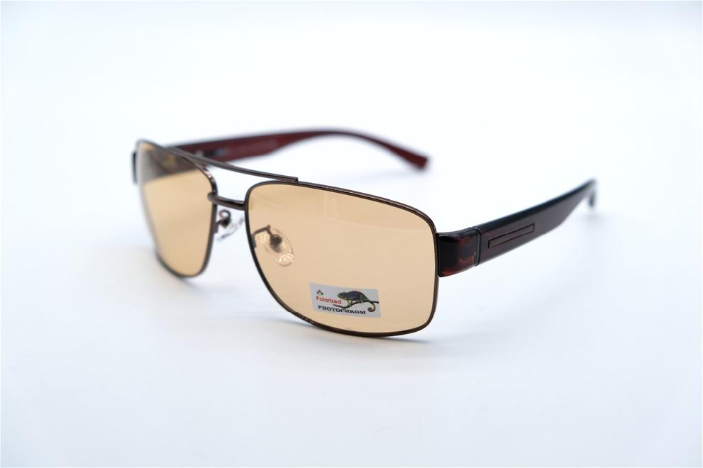  Солнцезащитные очки картинка 2026 Мужские Pomiled Polarized+Хамелеон Классические B08819-10-52 