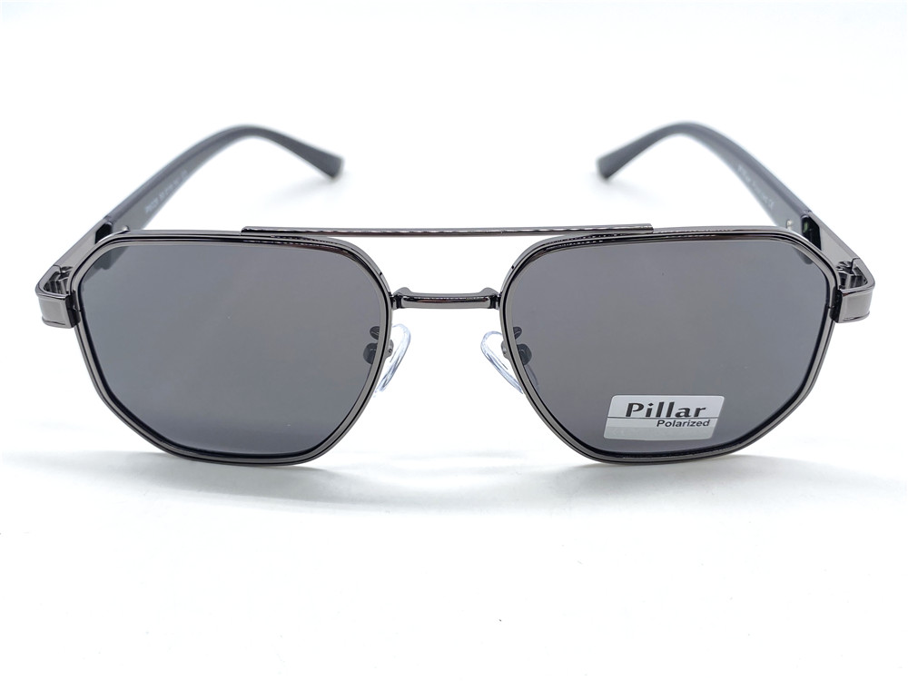  Солнцезащитные очки картинка 2026 Мужские Pillar Polarized Квадратные P6028-C3 