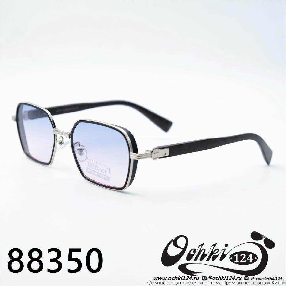  Солнцезащитные очки картинка 2023 Женские Прямоугольные Disikaer 88350-C3-50 