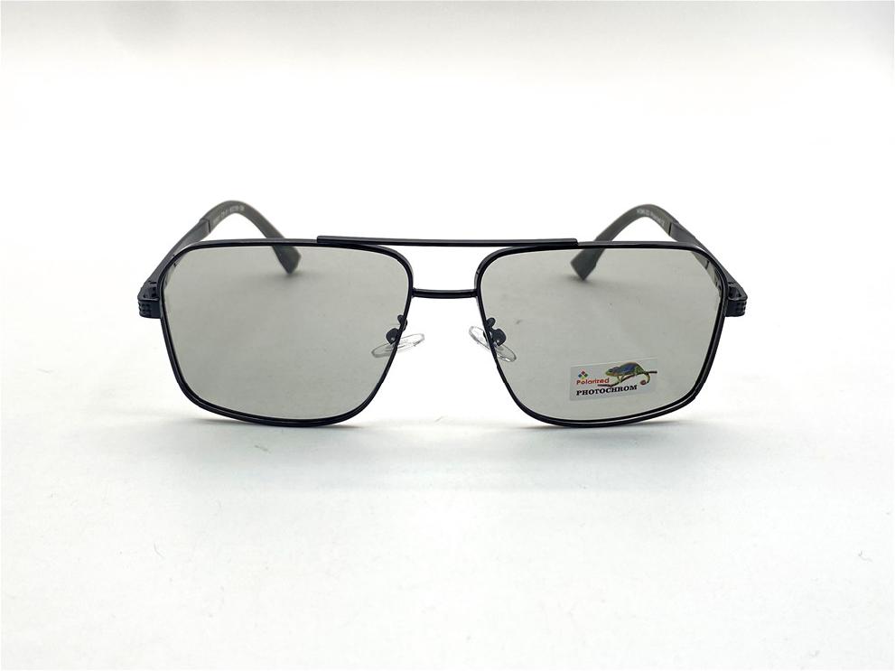  Солнцезащитные очки картинка 2026 Мужские Pomiled Polarized+Хамелеон Прямоугольные B08801-C9-51 