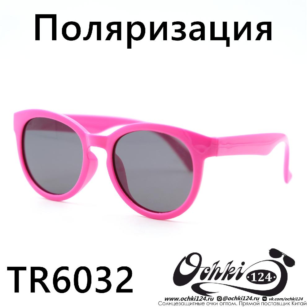  Солнцезащитные очки картинка 2023 Детские Поляризованные Круглые  TR6032-C1 